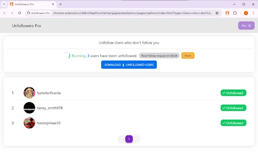 Auto Unfollow Terbaru – Kelola Followers Instagram dengan Mudah - Screenshot 3