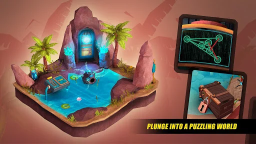 Download Tiny Robots Recharged Terbaru – Game Teka-teki 3D - Screenshot 13