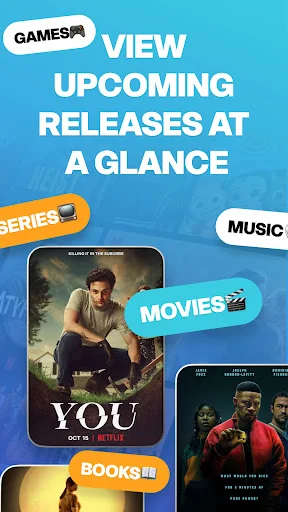 Download Calendia – Lacak Rilis Film, TV & Buku Terbaru - Screenshot 2