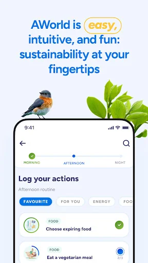 Download AWorld in support of ActNow – Panduan Gaya Hidup Hijau - Screenshot 6