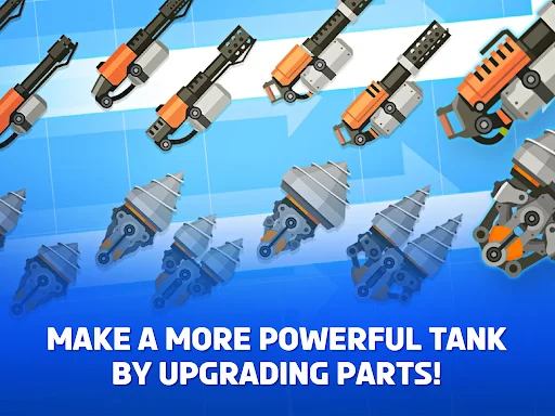 Download Super Tank Rumble Terbaru – Bangun Tank & Bertempur - Screenshot 10