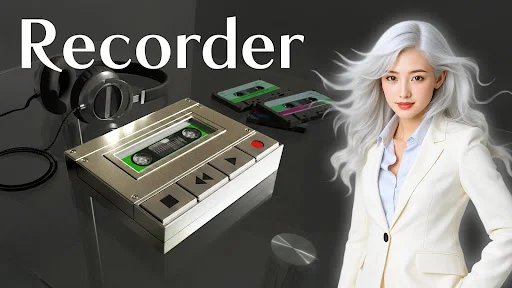 Download Voice Recorder – Retro Tape Terbaru – Rekam Audio Klasik - Screenshot 1