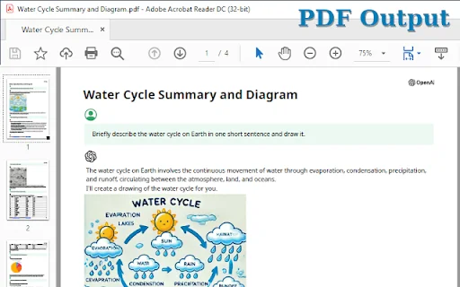 Download ChatGPT to PDF by PDFCrowd – Ekspor Chat Jadi PDF - Screenshot 2