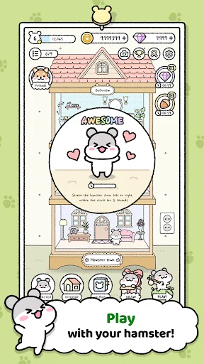 Download Hamster Town Terbaru – Game Puzzle Lucu Gratis - Screenshot 3