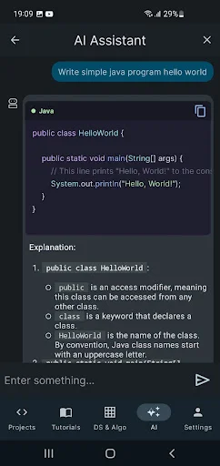 Download Java Kotlin IDE & Compiler Terbaru – Coding Offline - Screenshot 6