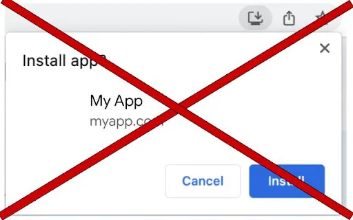 Download PWA Install Block Terbaru – Blokir PWA Otomatis - Screenshot 1