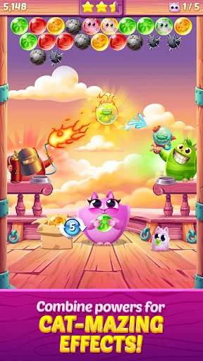 Download Cookie Cats Pop Terbaru – Game Puzzle Kucing Lucu - Screenshot 5