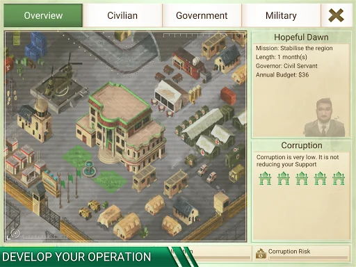 Download Rebel Inc. Terbaru – Simulasi Strategi Paling Menantang - Screenshot 11