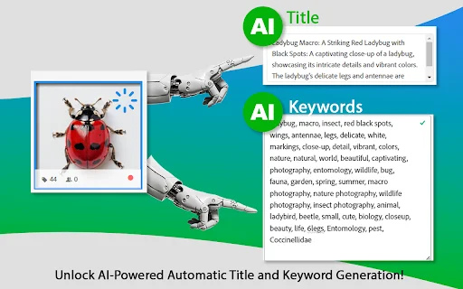Easy Keywords for AdobeStock: Optimasi Keyword AI Tercepat - Screenshot 2