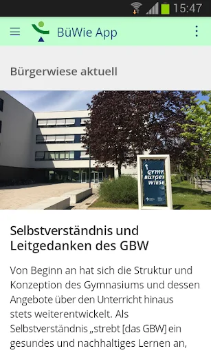Download Gymnasium Bürgerwiese Dresden – Berita Sekolah Terbaru - Screenshot 1