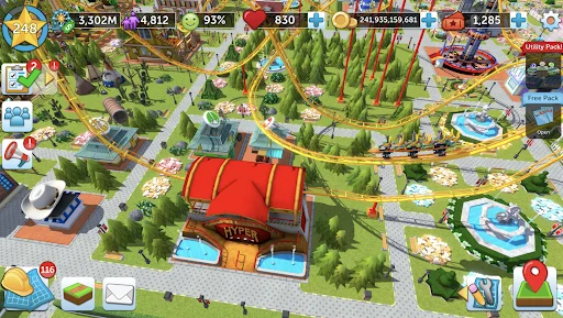 Download RollerCoaster Tycoon Touch Terbaru – Bangun Taman Hiburan - Screenshot 24