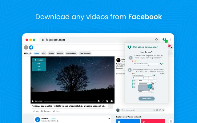 Download Web Video Downloader Terbaru – Unduh Video Gratis - Screenshot 1