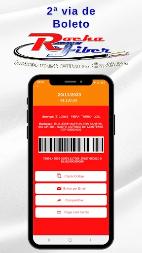Download Aplikasi Cliente Rocha Fiber Terbaru – Kelola Internet - Screenshot 4
