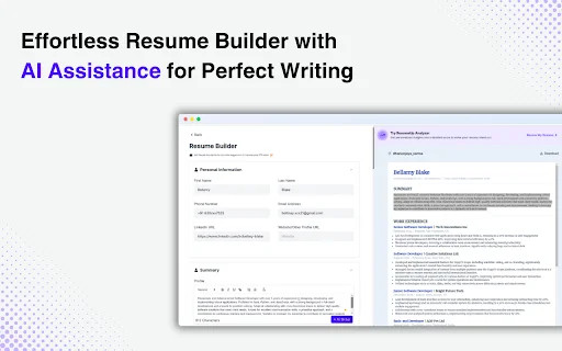 ResumeUp.AI: Buat Resume ATS & Optimasi LinkedIn Otomatis - Screenshot 3