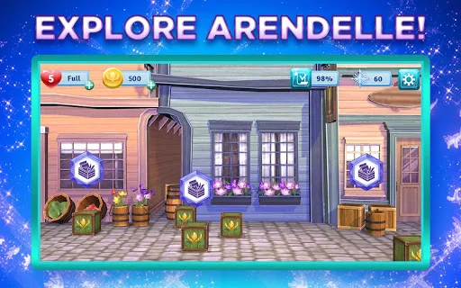 Download Disney Frozen Adventures Terbaru – Mainkan Puzzle Seru - Screenshot 5