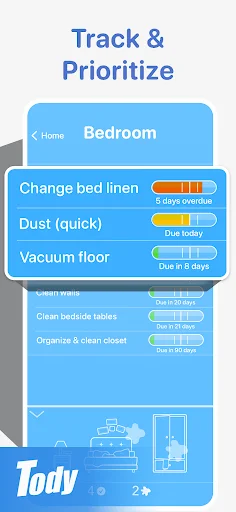 Download Tody – Aplikasi Jadwal Kebersihan Rumah Pintar Terbaik - Screenshot 2