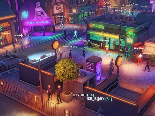 Download Cyberika: Action Cyberpunk RPG Terbaru – Game Aksi Seru - Screenshot 9