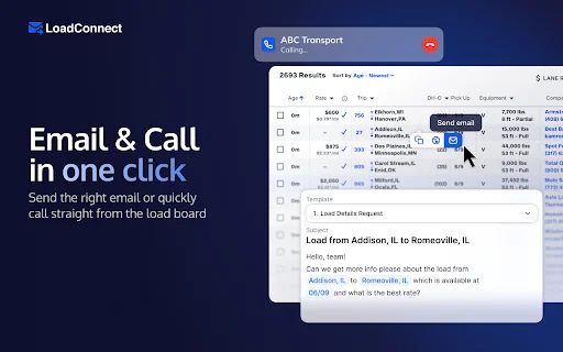 Download LoadConnect Terbaru – Kirim Email Loadboard Sekali Klik - Screenshot 1