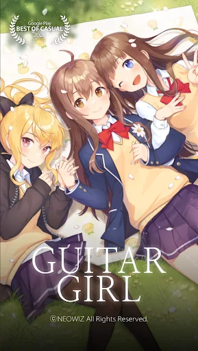 Download Guitar Girl Terbaru – Game Santai & Musik Menenangkan - Screenshot 1