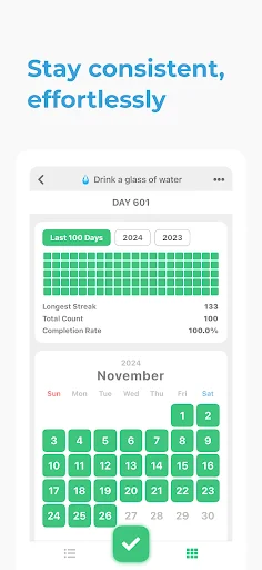Download Habit Streak Tracker: DotHabit Terbaru – Bangun Kebiasaan - Screenshot 4