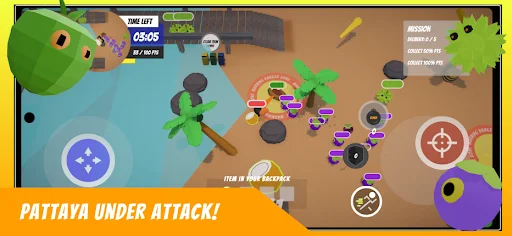 Download FruitZ Cat Zombie Shooter Terbaru – Game Aksi Seru - Screenshot 1