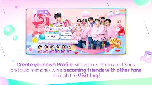Download Rhythm Hive Terbaru – Game Irama K-POP Terbaik - Screenshot 4