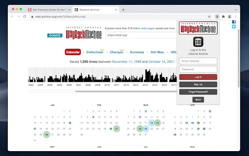 Download Wayback Machine Terbaru – Arsip Website Gratis - Screenshot 1