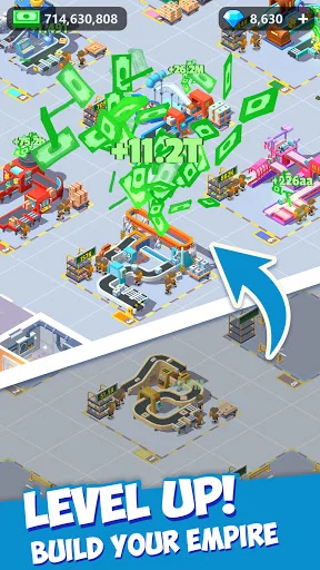 Download Idle Courier Terbaru – Bangun Kerajaan Kurir Anda Gratis - Screenshot 3