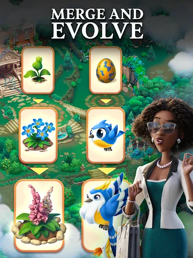 Download Merge Gardens Terbaru – Game Puzzle Santai & Seru - Screenshot 18