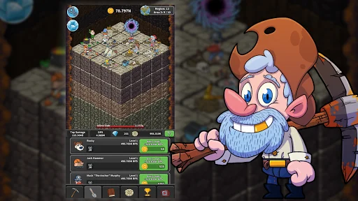 Download Tap Tap Dig Terbaru – Game Idle Clicker Seru Gratis - Screenshot 6