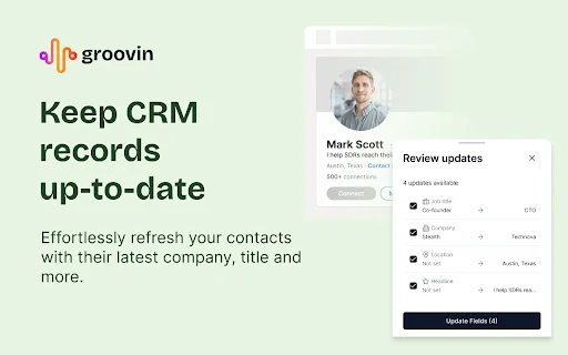 Groovin: Sinkronisasi LinkedIn ke CRM Attio & Affinity Terbaik - Screenshot 3