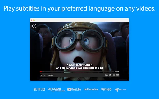 Substital: Tambahkan Subtitle ke Video Netflix & YouTube Gratis - Screenshot 1