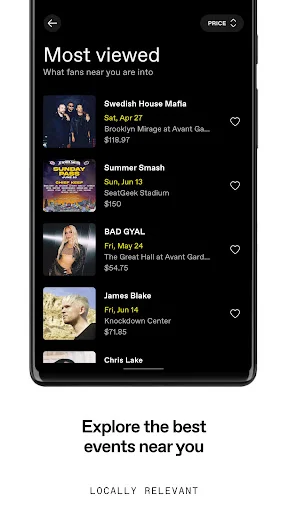 Download DICE: Live Shows Terbaru – Tiket Konser & Festival - Screenshot 2