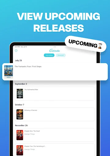 Download Calendia – Lacak Rilis Film, TV & Buku Terbaru - Screenshot 13