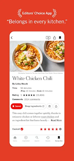Download NYT Cooking Terbaru – Resep Lezat & Tips Memasak - Screenshot 2