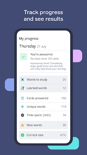 Download Lingvist Terbaru – Belajar Bahasa Asing dengan Cepat - Screenshot 4
