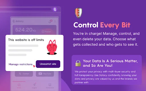 Download Datacy Terbaru – Monetisasi Data Browsing Gratis - Screenshot 4