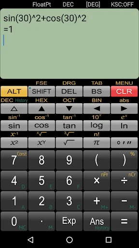 Download Panecal Scientific Calculator Terbaru – Kalkulator Ilmiah - Screenshot 3