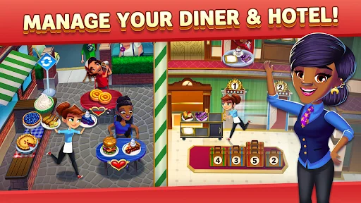 Download Diner DASH Adventures Terbaru – Game Memasak Seru Flo - Screenshot 2