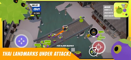 Download FruitZ Cat Zombie Shooter Terbaru – Game Aksi Seru - Screenshot 5