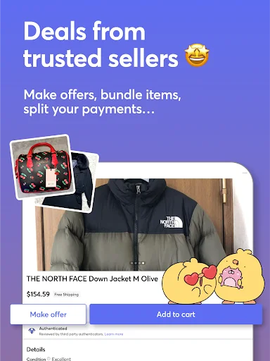 Download Mercari: Jual Beli Barang Bekas – Aplikasi Belanja Aman - Screenshot 19