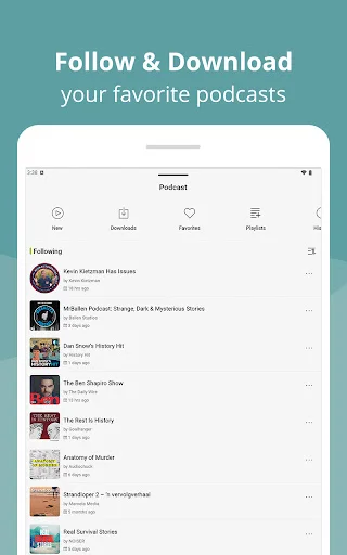 Download Podbean Podcast App Terbaru – Streaming & Audio Gratis - Screenshot 9