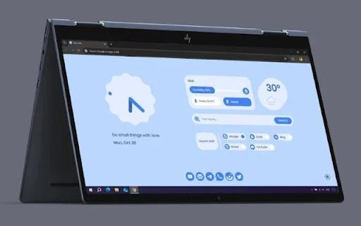 Download MYNT: Material You New Tab – Tampilan Chrome Modern - Screenshot 2