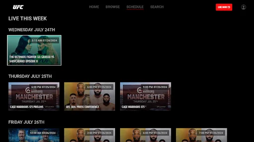 Download UFC Terbaru – Streaming Pertarungan MMA Resmi - Screenshot 22