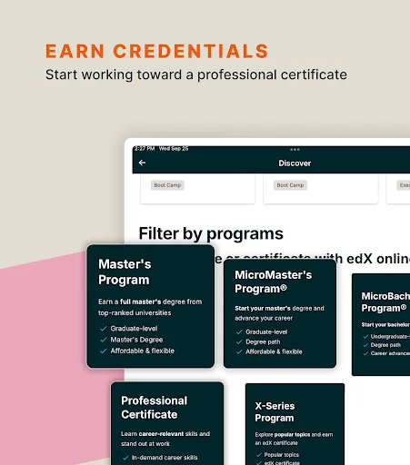 Download edX Online Learning Terbaru – Kursus Gratis Bersertifikat - Screenshot 17