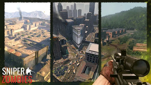 Download Sniper Zombies Offline Terbaru – Game Menembak Seru - Screenshot 6