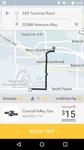 Download Central Valley Taxi Terbaru – Pesan Taksi Mudah & Cepat - Screenshot 3