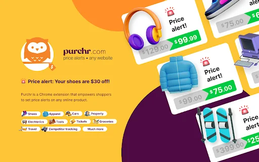 Download Purchr Gratis – Pantau Harga & Hemat Belanja Online - Screenshot 1