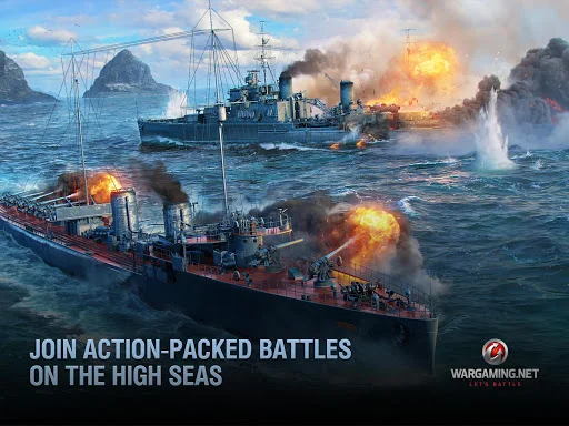 Download World of Warships Blitz Terbaru – Game Perang Laut Gratis - Screenshot 14