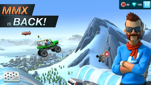 Download MMX Hill Dash 2 Terbaru – Game Balap Offroad Seru - Screenshot 1